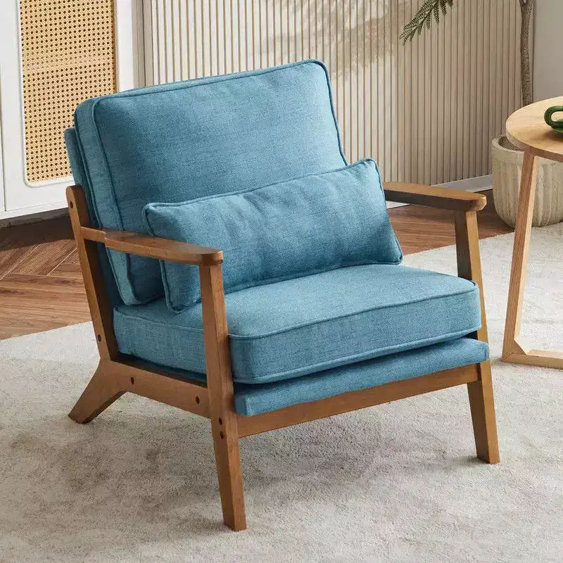 Karl Home Upholstered Single Lounge Chair Accent Chair