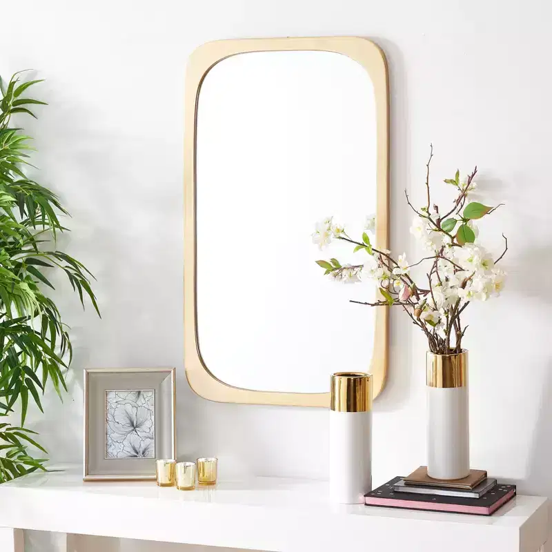 Bramwell Mirror - 21 x 36 - MRR8001 - Gold - Safavieh