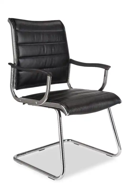 Mid Back Bonded Leather Office Chair