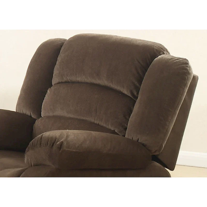 Brown Manual Reclining Chair, Single Seat