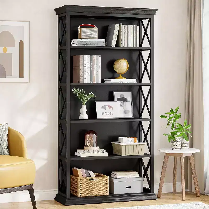 Tribesigns 6-Tier 70.87 Bookshelf, Freestanding Book Storage Rack