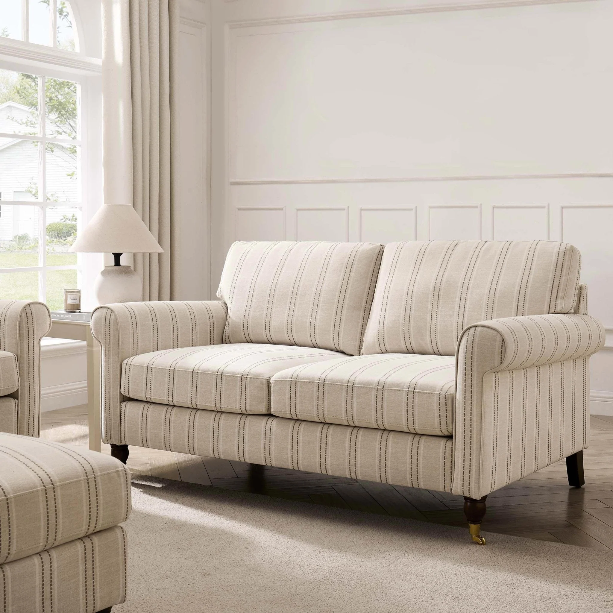 2 Seater Sofa - Stripe
