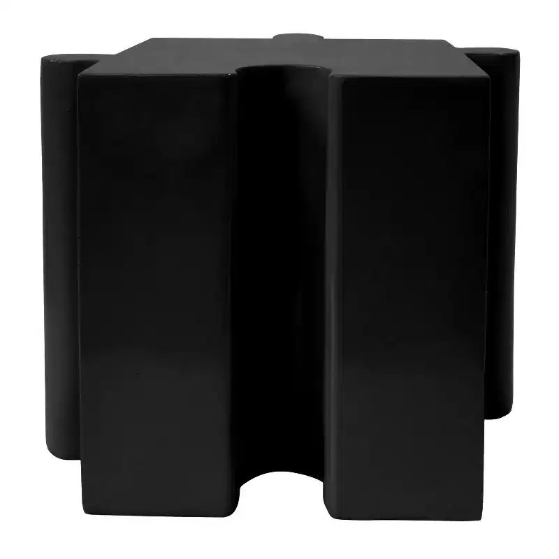 MAYEERTY 1 Pack Modular Puzzle Side Table, MGO Artistic End Table for Indoor Outdoor Living Room, Patio