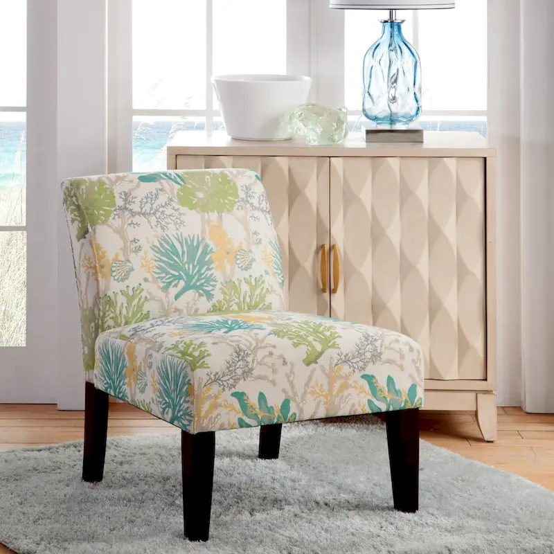 Armless Slipper Accent Chair