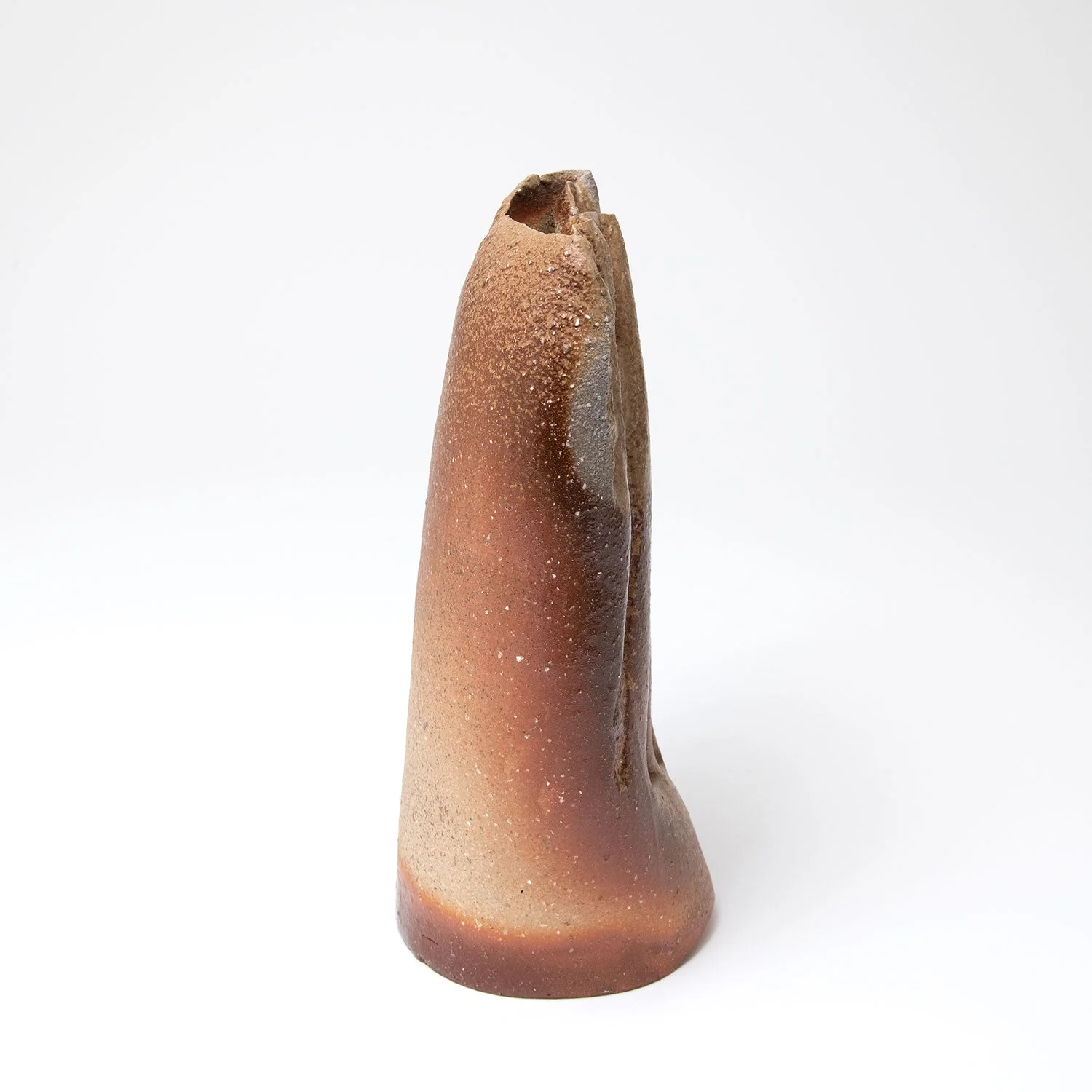 Natural Ash Damon Vase – Round