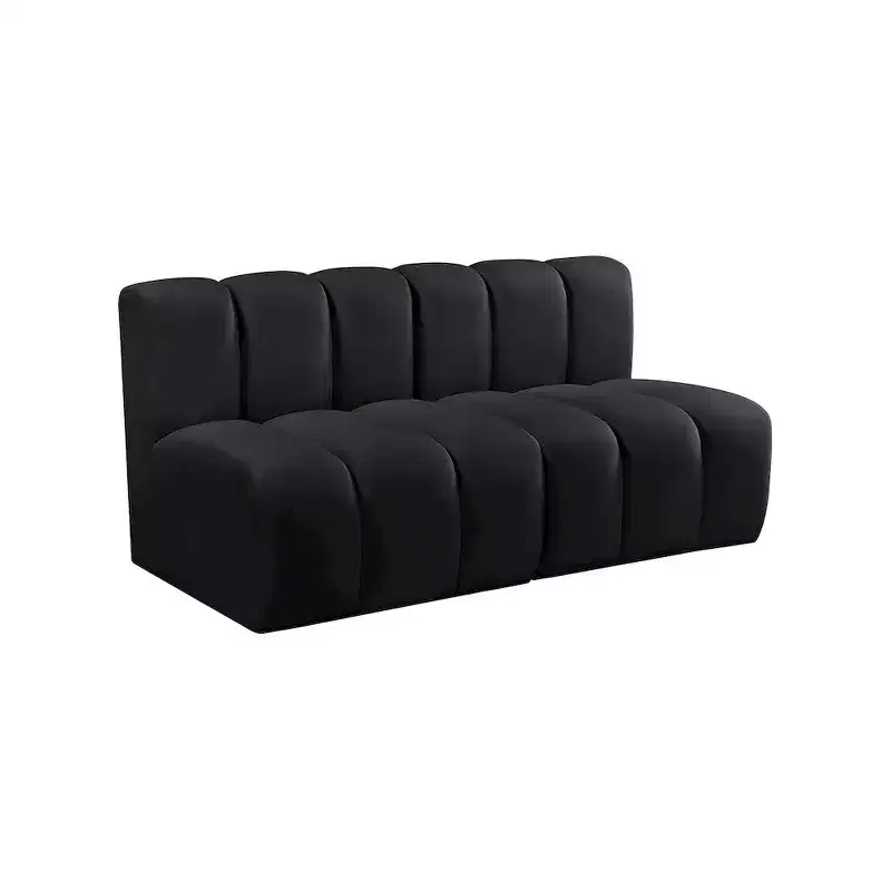 Meridian Furniture,Arc Velvet Modular Sofa