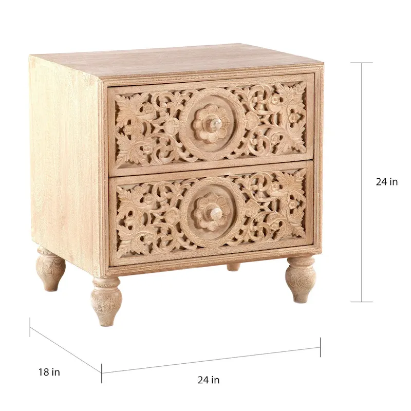 Haveli Mango Wood Night Chest