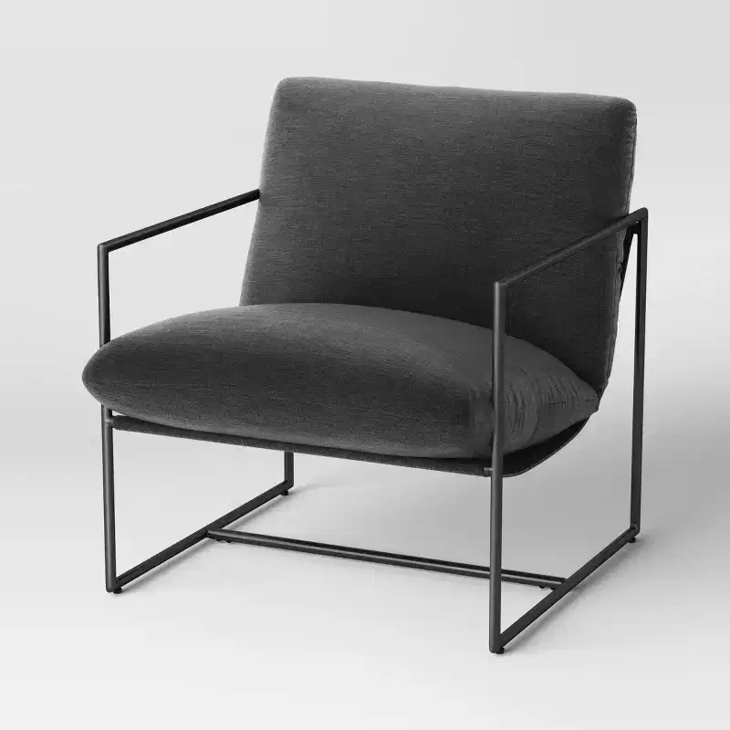 Metal Framed Sling Chair