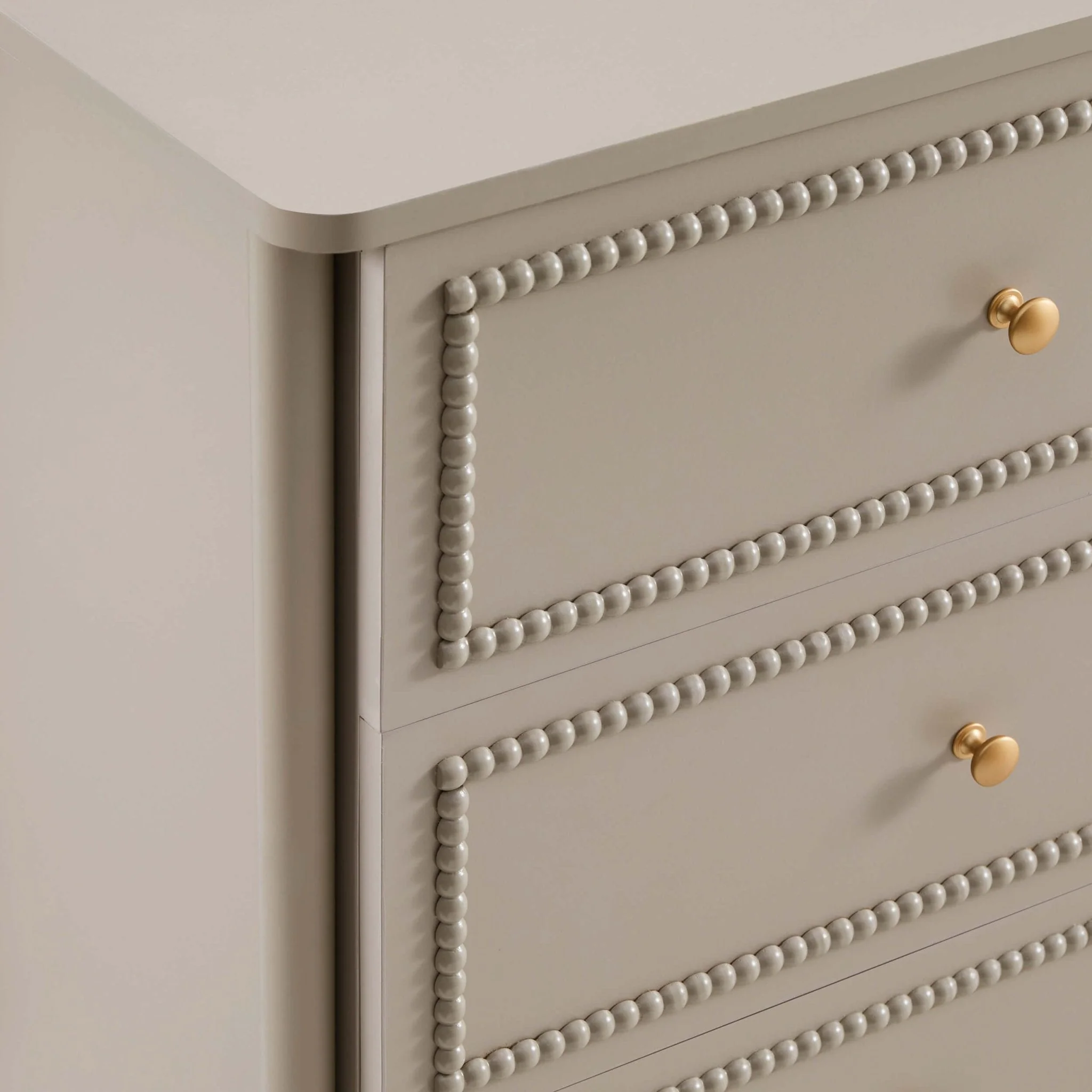 6 Drawer Chest - Taupe