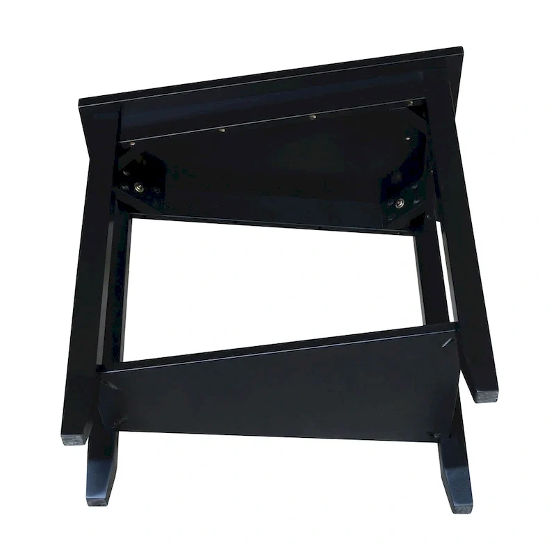 Keystone Solid Parawood Accent Table