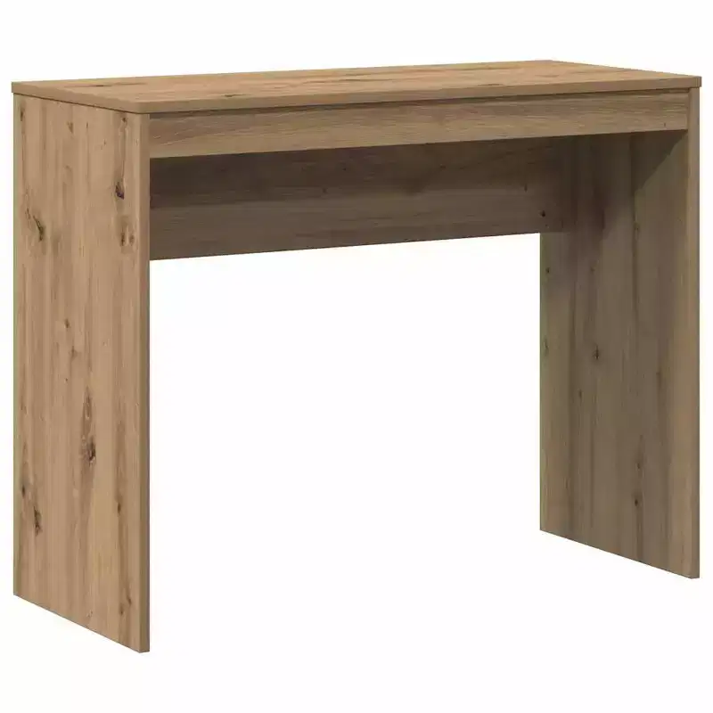 Desk Sonoma Oak Engineered Wood Small Minimalist Desk