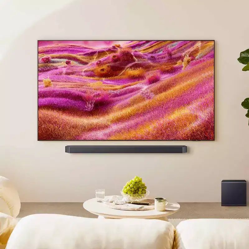 Samsung QN90F 55 Inch 4K Neo Mini LED Smart TV with AudioQuest SKY 3m HDMI Cable