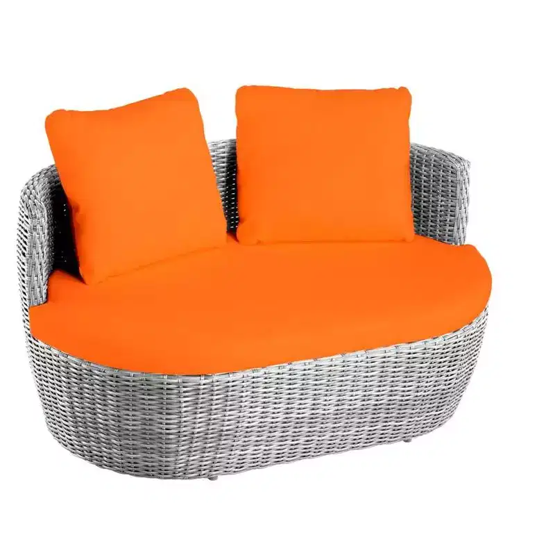 Jiallo Romantic Collection outdoor 6-piece Ottoman set