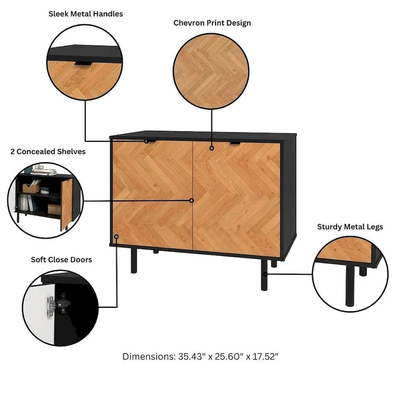 Mid-Century Modern Accent Cabinet