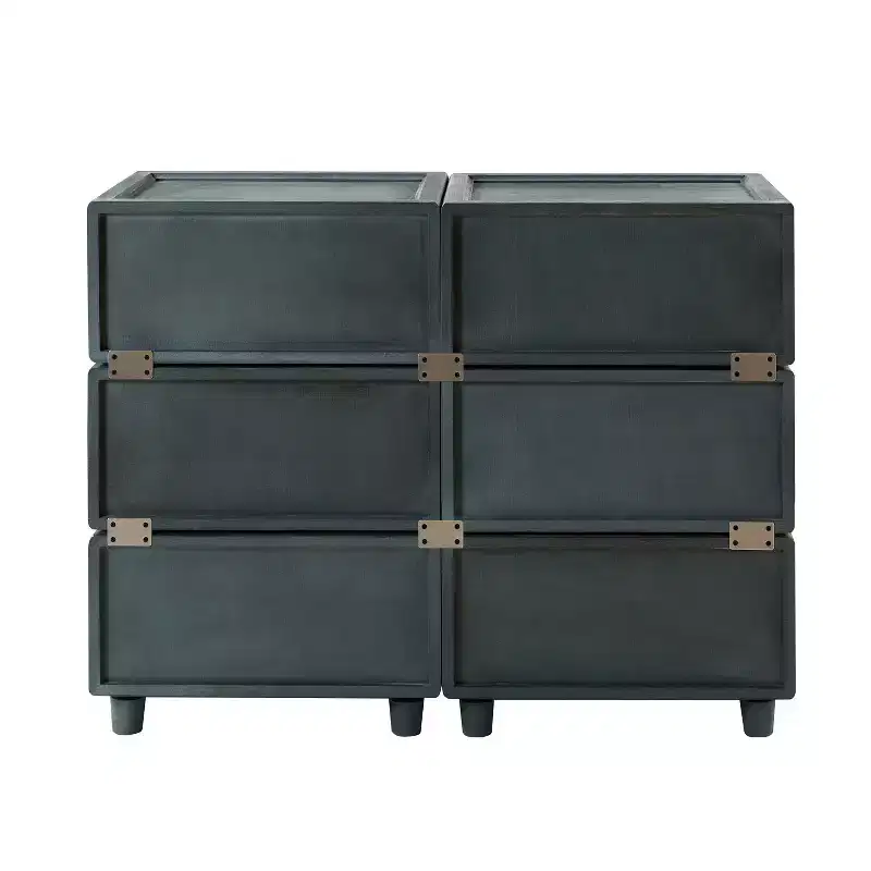 Oddone 2 - Drawer end table Set of 3 With Modular Design| ART OF LIVING DESIGNS