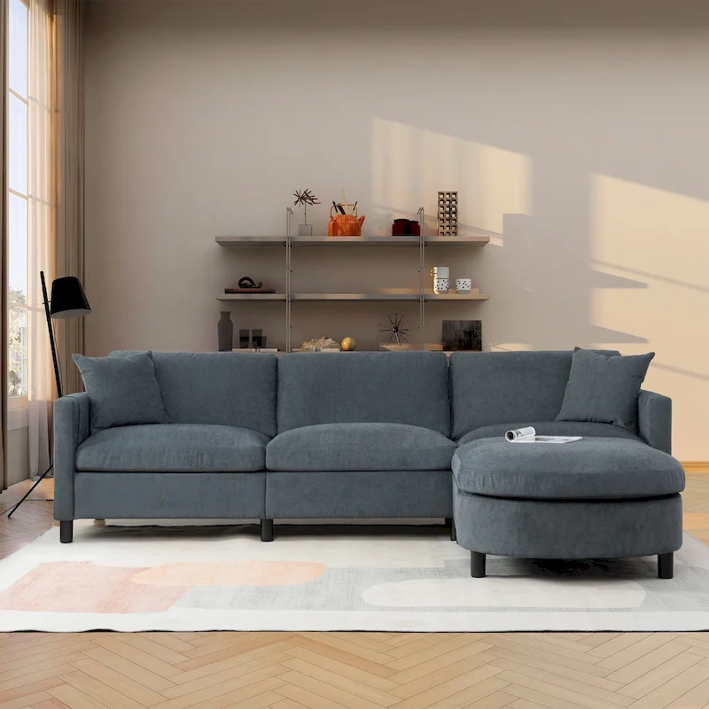 Wooden Frame Free Combination Sofa Couch