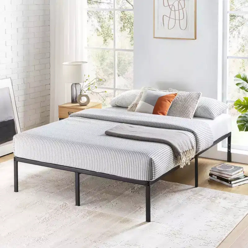 14 Classic Metal Platform Bed Frame - Mellow