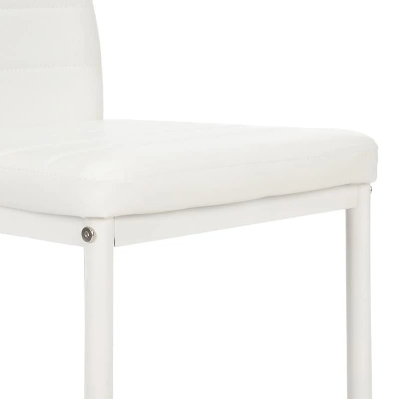 Stripping Texture High Backrest Dining Chairs Set of 4