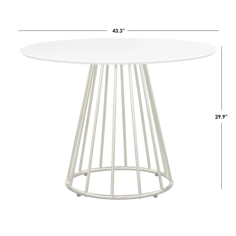 Simple Living Marsai Round Dining Table - 43.3 diameter
