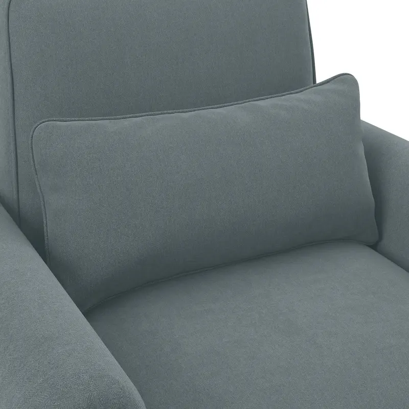 Bush Furniture Coventry Living Room Accent Chair with Ottoman Set