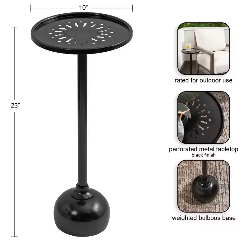 Metal Drink Table