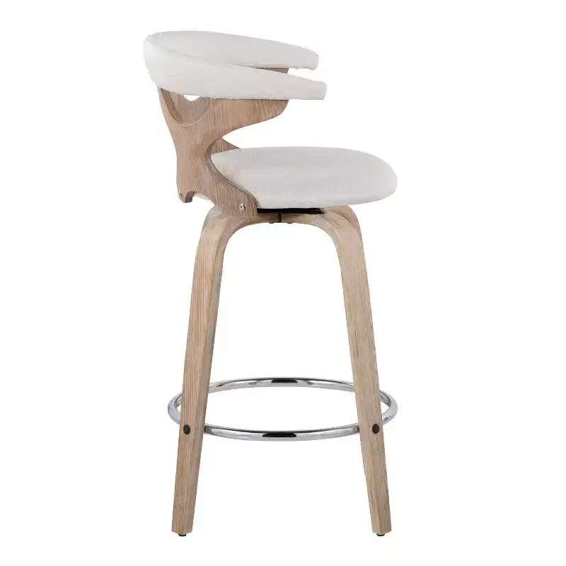 Set of 2 Gardenia Counter Height Barstools - LumiSource