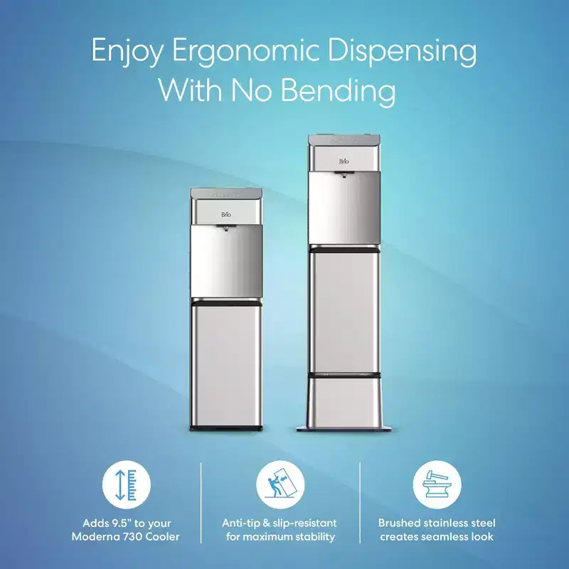 BRIO Water Cooler Base - 730 Series Bottled & Bottleless Water Dispenser