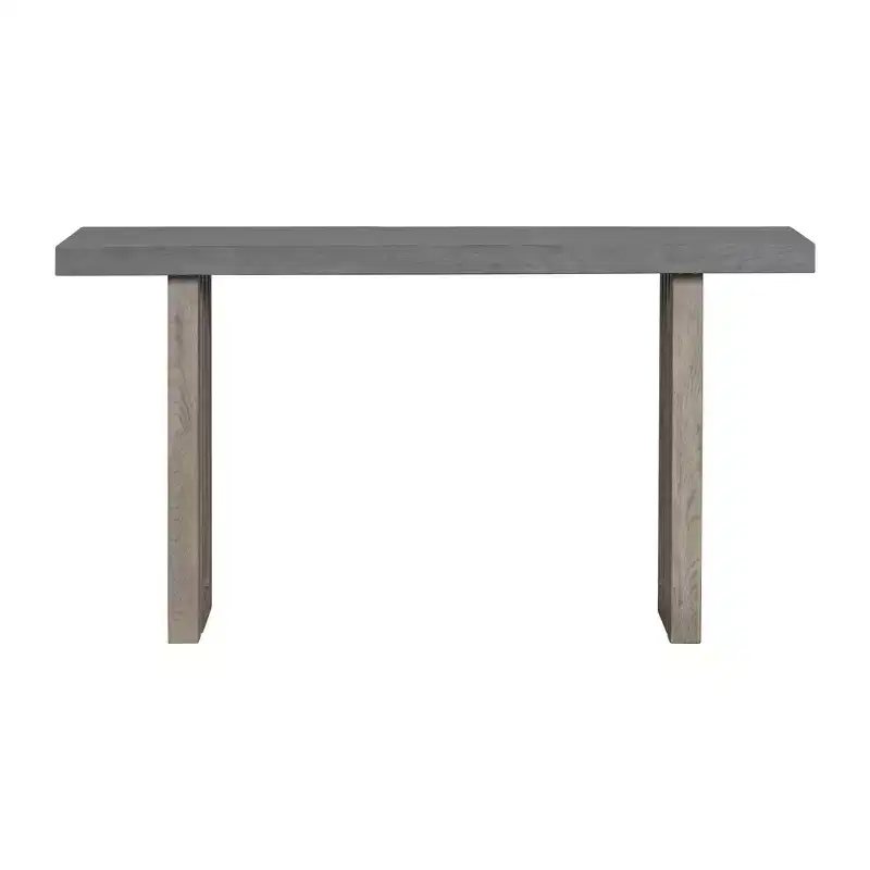 Modern Wood Console Table, Minimalist Entryway Table for Entryway and Hallway