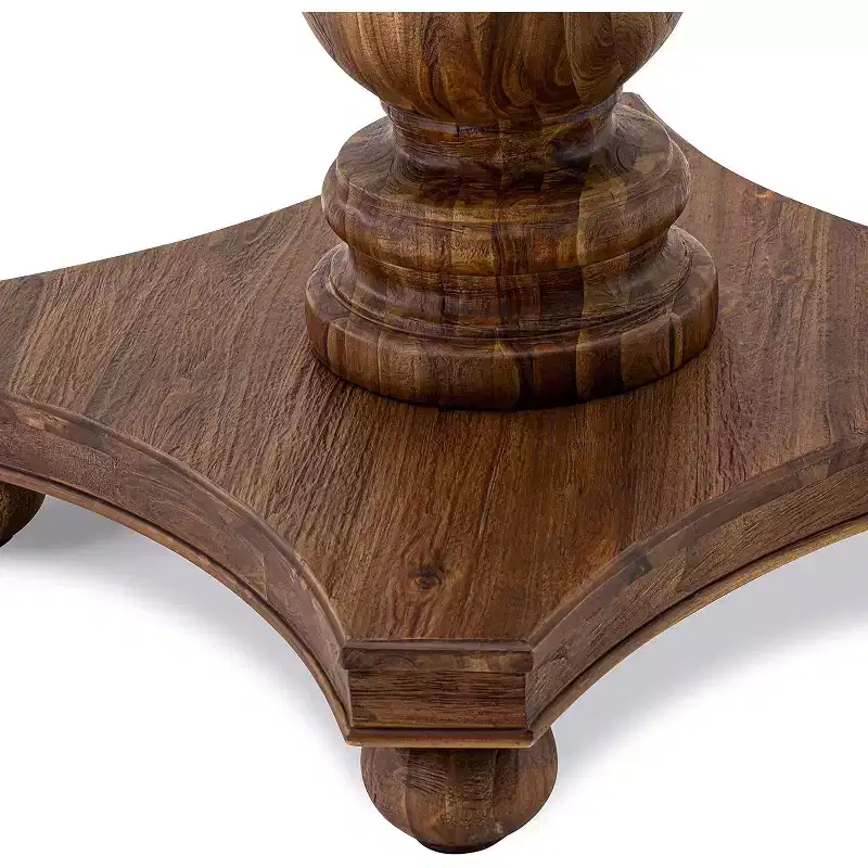 Round Dining Table with Pedestal Base – 48