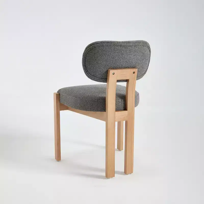 Chenille Upholstered Side Chair Dining Chairs