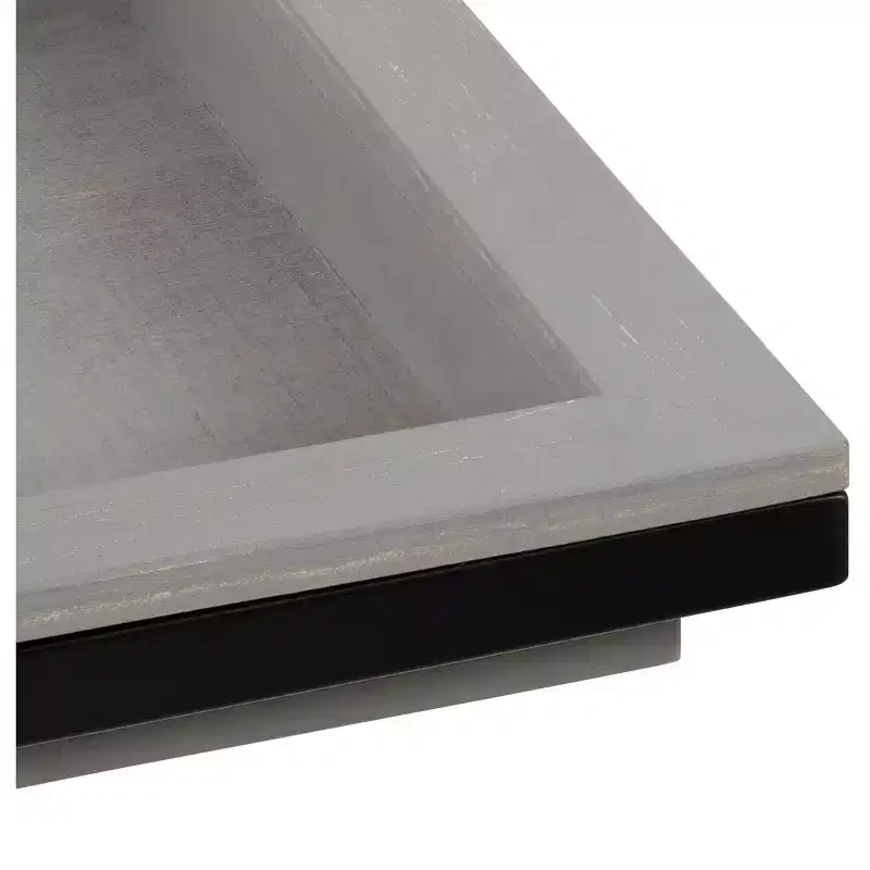 Kate and Laurel Lockridge Wood and Metal C-Table
