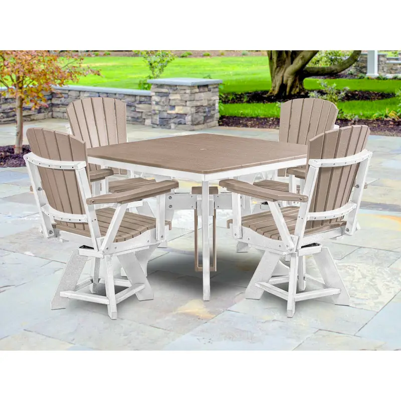 American Furniture Classics Dining Height Square Table , Made in the USA