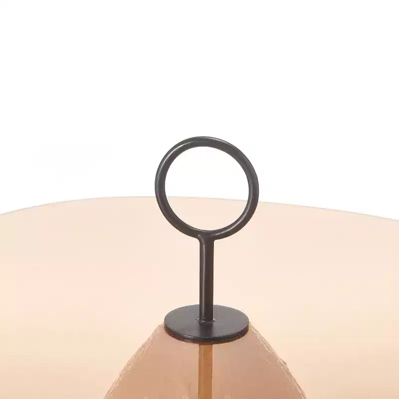 Christopher Knight Home Hanne Modern Accent Side Table with Tempered Glass Top