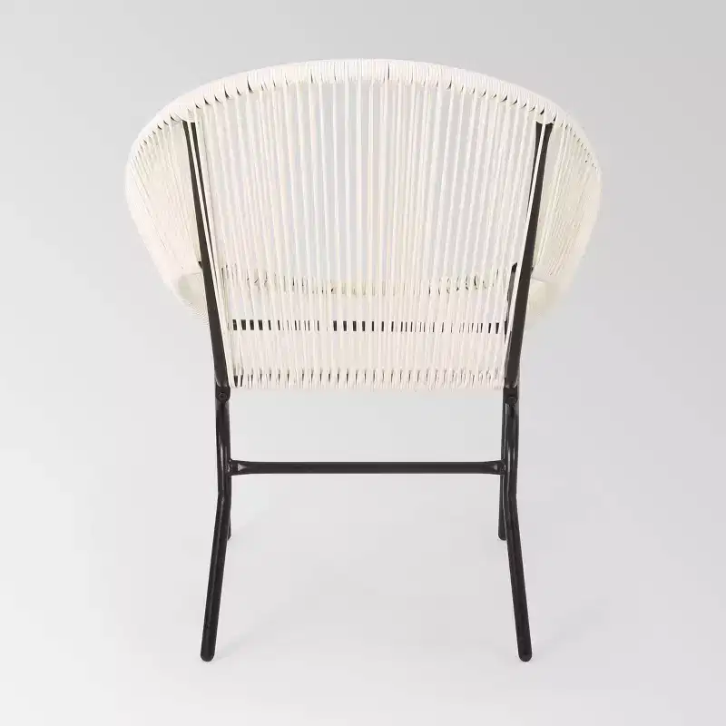 Nusa 2pk Faux Rattan Patio Club Chairs - Christopher Knight Home
