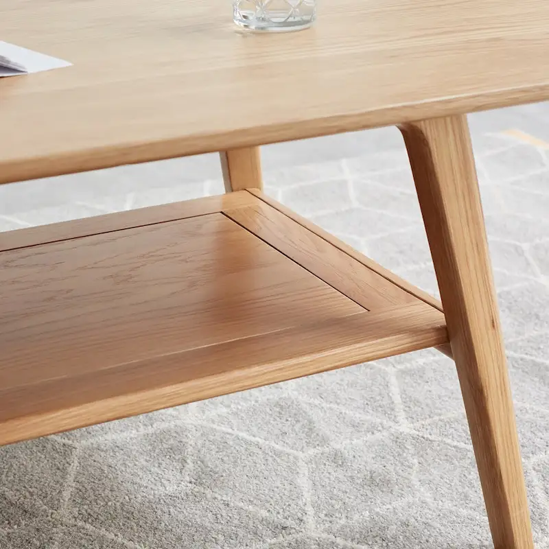 100% solid wood Top Coffee table