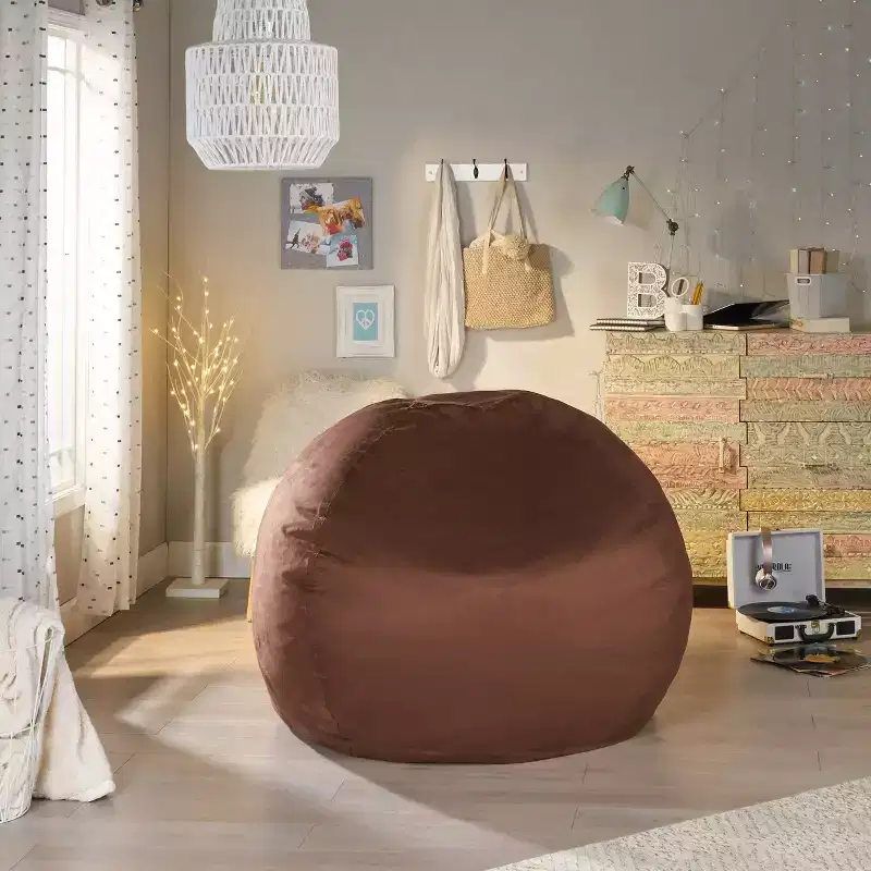 Madison Faux Suede Beanbag 5' - Christopher Knight Home