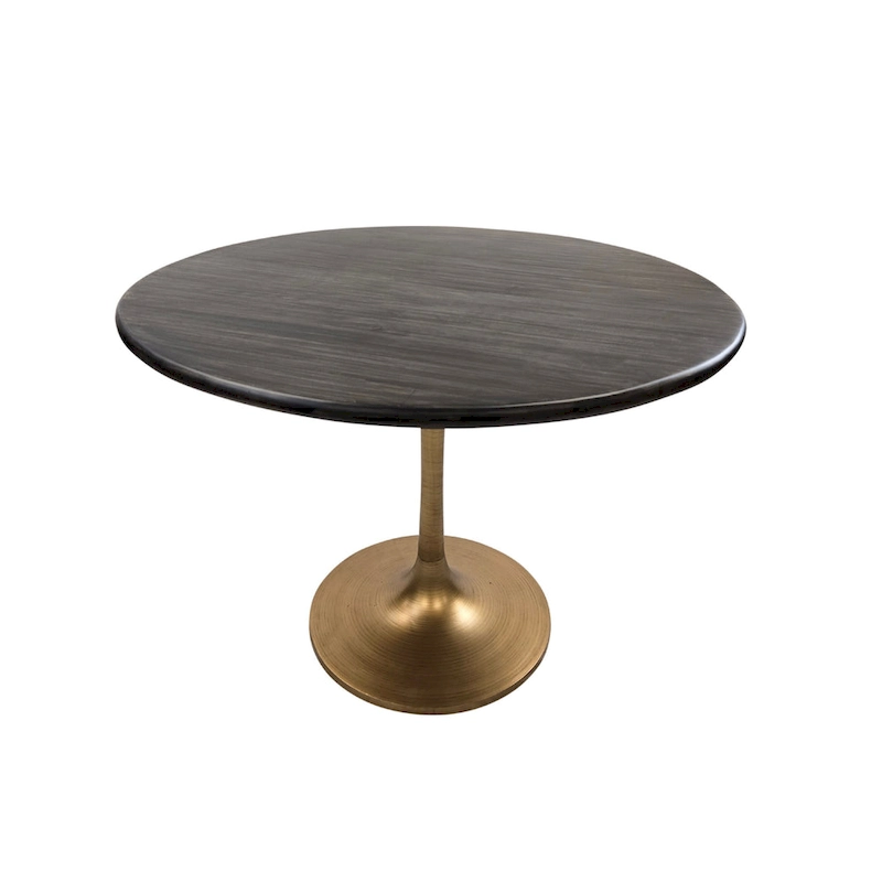 Carolina Living Alden Wood Top 36 Round Dining Table