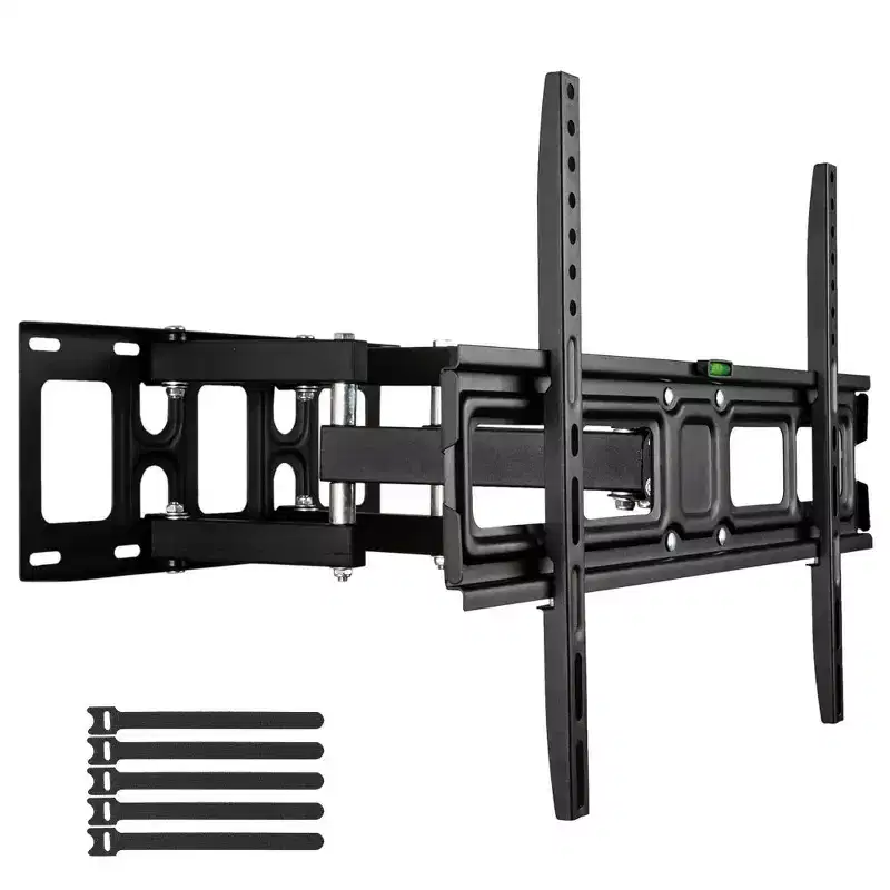 32 in. to 70 in. Double Pendulum Large Base TV Wall Mount for TVs