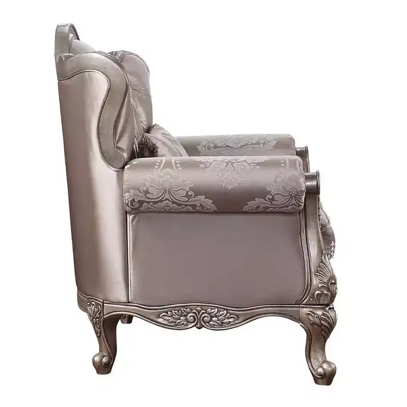 45 Jayceon Fabric Chair Champagne - Acme Furniture