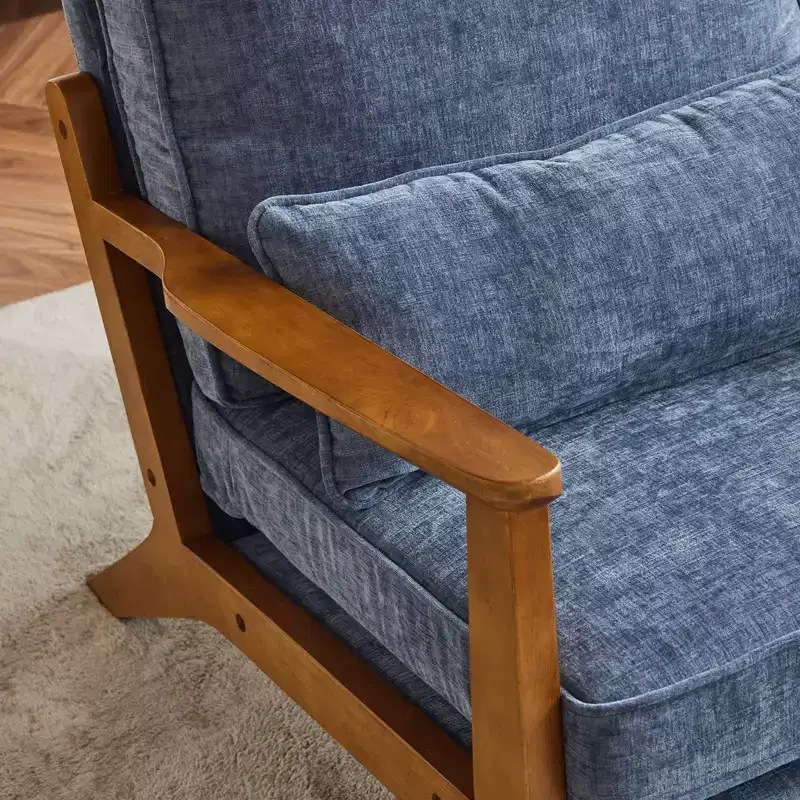 Karl Home Upholstered Single Lounge Chair Accent Chair