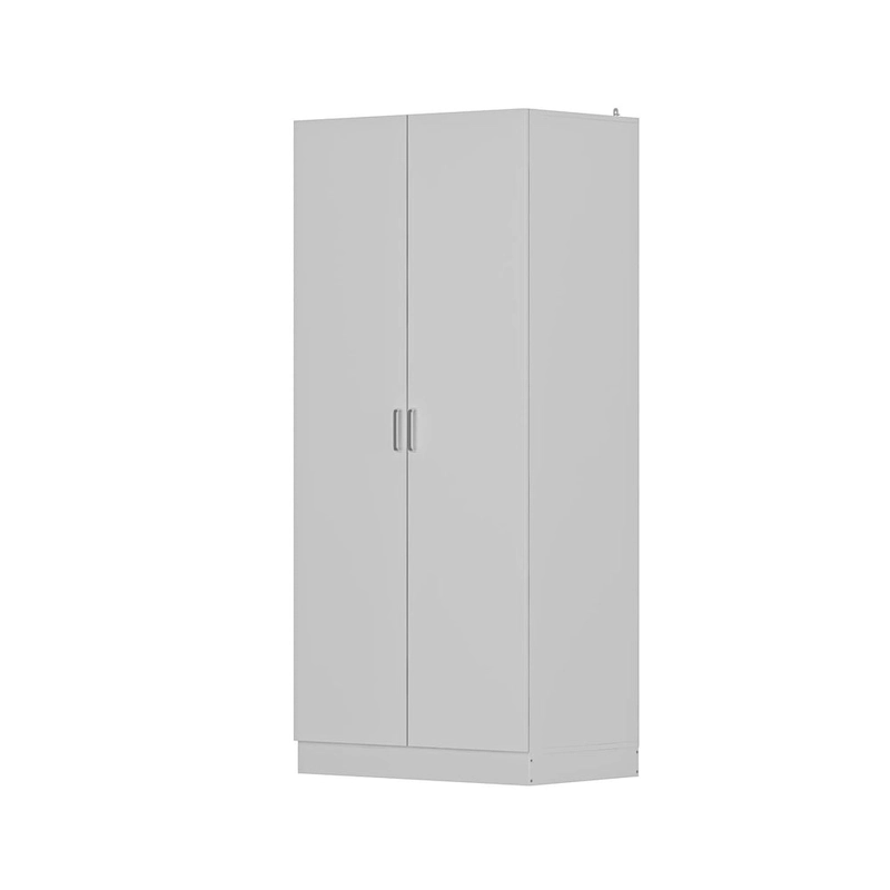 Kerrogee 5-Tier Wardrobe Armoire with 2-Door & Hanging Rod - 31.5L x 15.7W x 70.9H