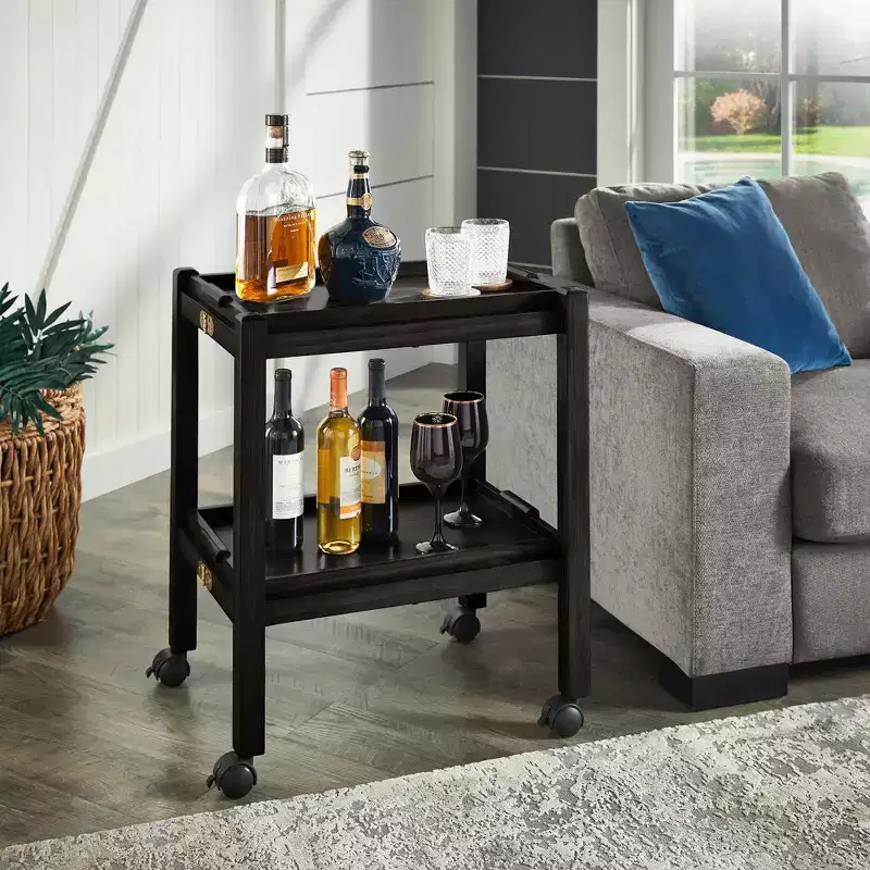 Cimarron Folding Bar Cart - iNSPIRE Q