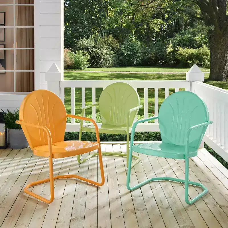Metal Patio Arm Chair