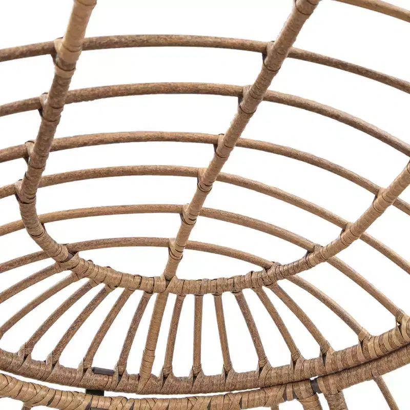 UPTIOT Egg Patio Chair with Cushions