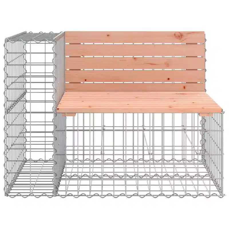 vidaXL Garden Bench Wood Solid Douglas wood 113 x 28 x 25.8 in