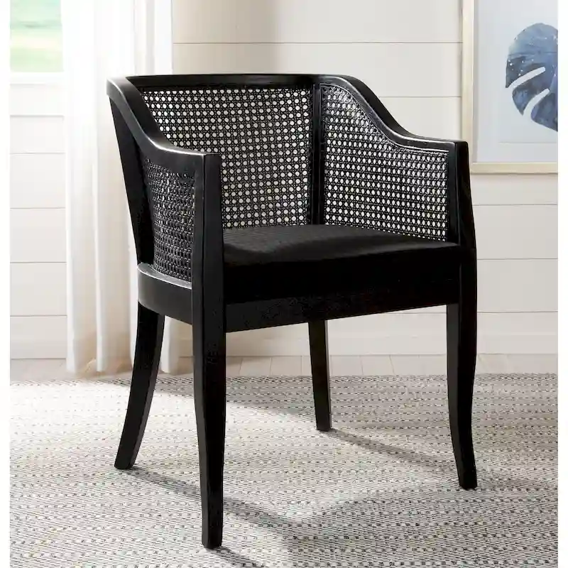Velva Cane Dining Chair - 23.8 x 23.2 x 32.1