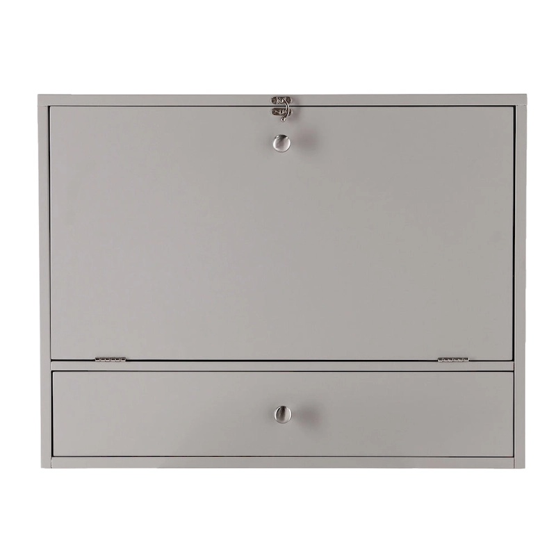 SEI Furniture Wall-mounted Folding Laptop Desk