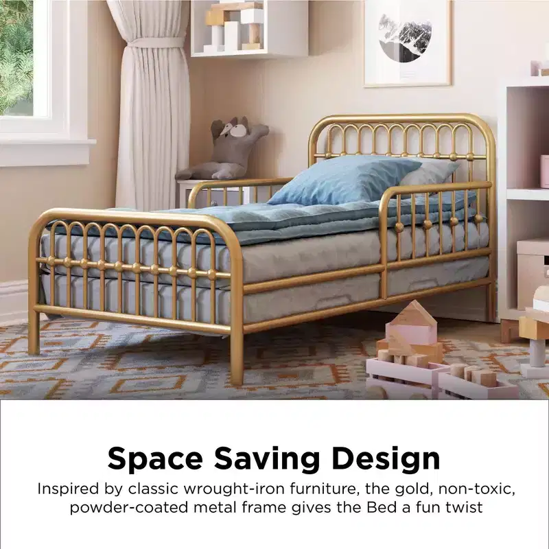 Little Seeds Monarch Hill Ivy Metal Toddler Bed