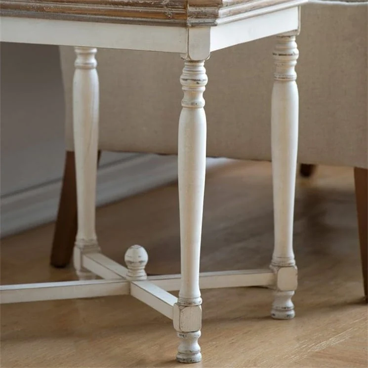 Square Wooden Side Table