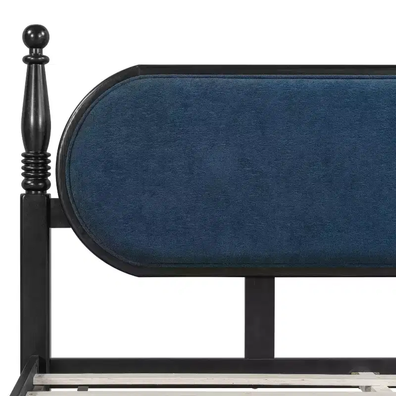 Christopher Knight Home Sophie Modern Rubberwood Upholstered Bed Frame